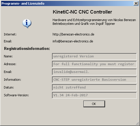 Info über KinetiC-NC