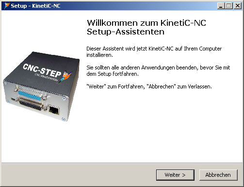 KinetiC-NC CAM Installation - SETUP Assistent ganz einfach